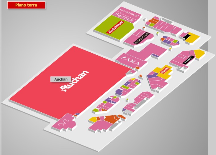 auchan casamassima mappa negozi